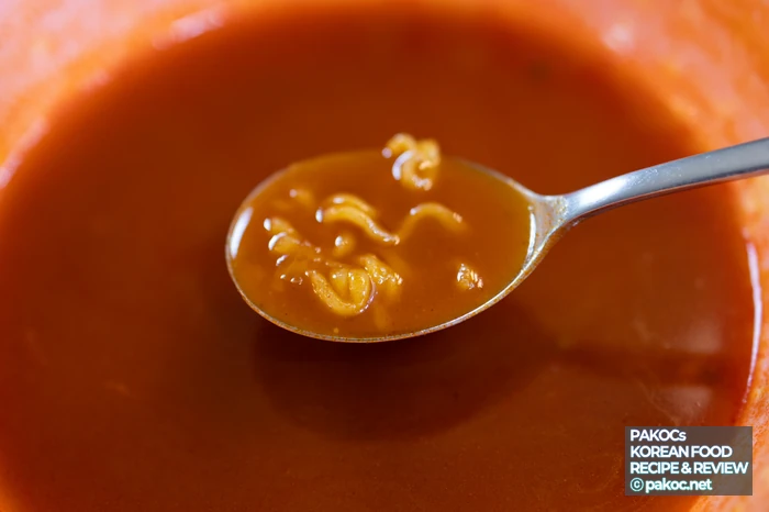 Paldo 即席ラポッキの特徴写真