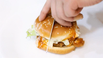Evaluación general de la composición de la hamburguesa