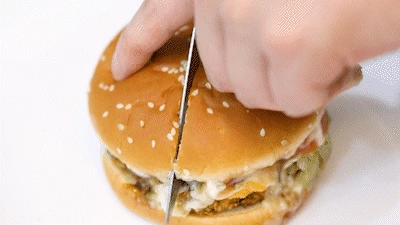 Armonía del equilibrio de sabor de la hamburguesa