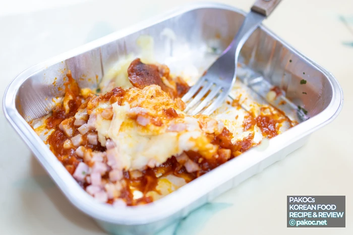 Análisis de las características de la composición de comida lista