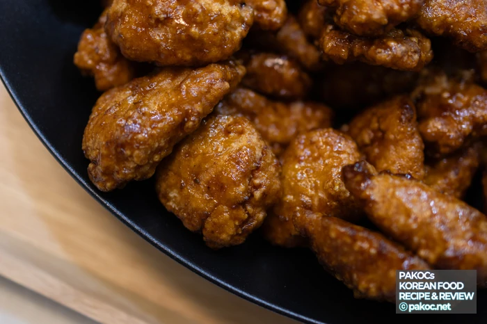 チキンのサイズと構成情報