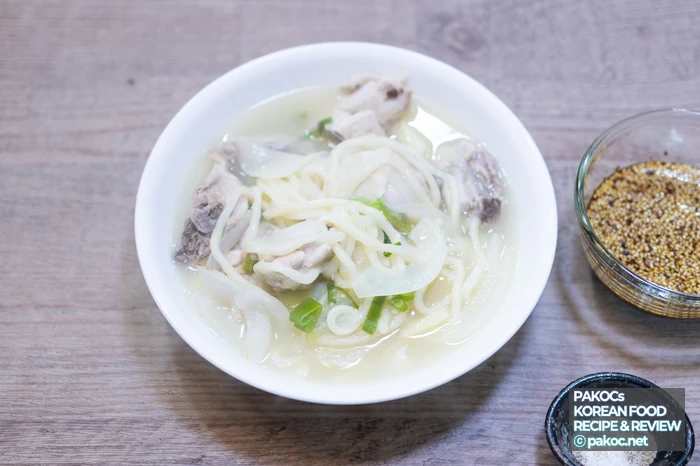 닭한마리 칼국수 레시피 소개