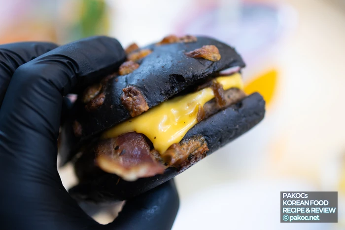 버거 고소하고 달콤한 맛