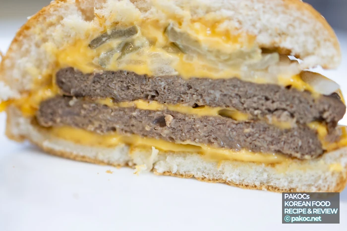 Perceived burger size issue