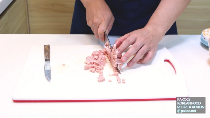 스팸 구운 사진 제공