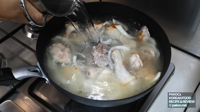 How to dip the chicken