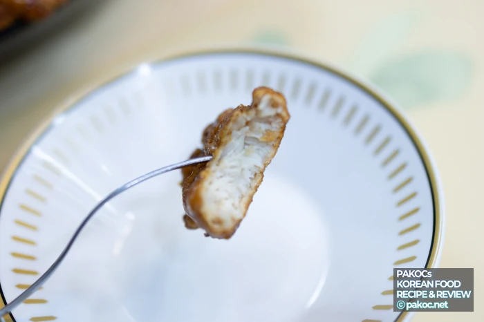 チキンの揚げ衣の食感比較