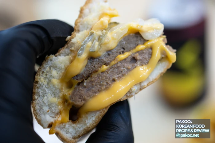 Overall evaluation of the burger’s taste