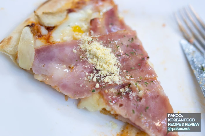 Pizza visual appeal delivery