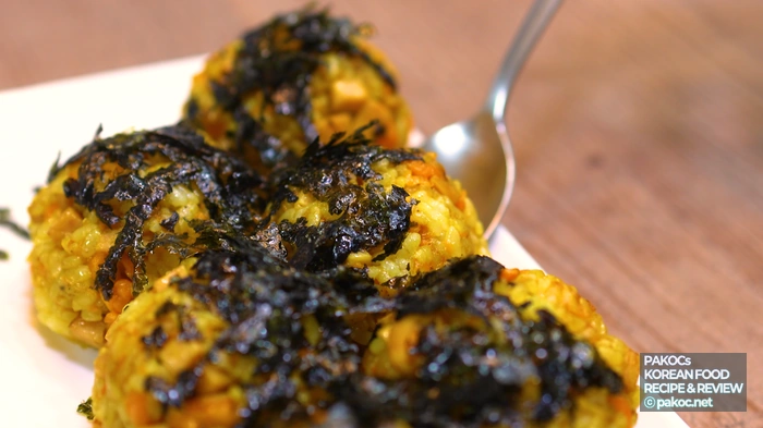 가정 식사 추천 주먹밥