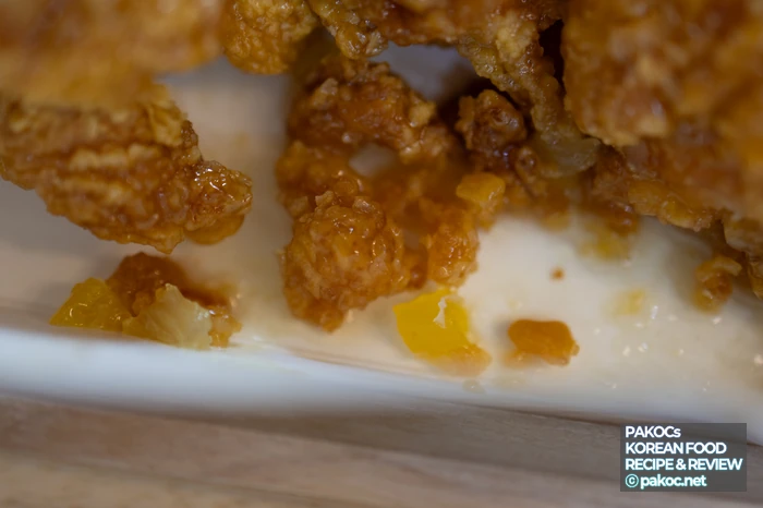 Chicken patty texture features