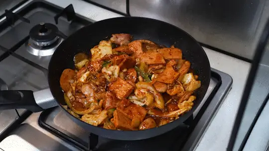 야채 식감 조절