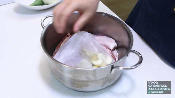 간단한 조리법 소개