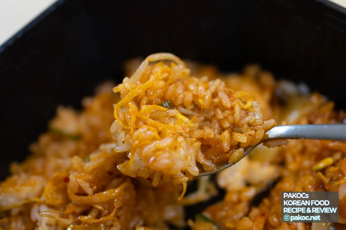 산채 비빔밥 구성 특징