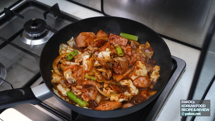 치즈부대볶음 특별한 팁