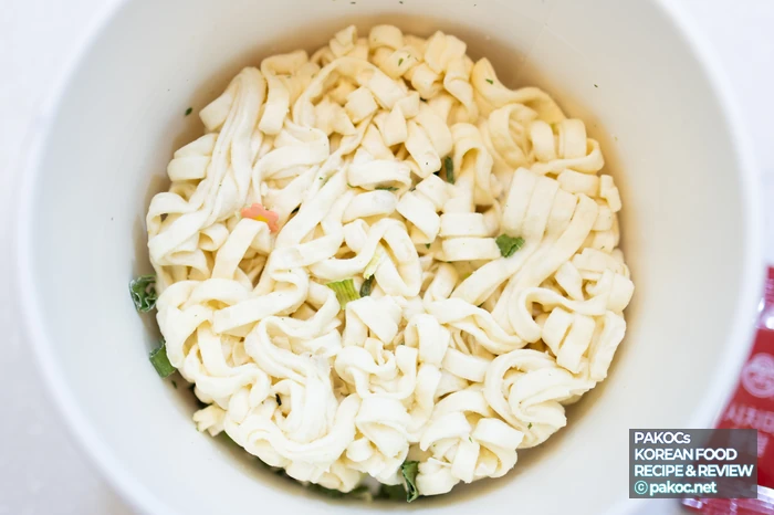 Premium udon noodle reactions