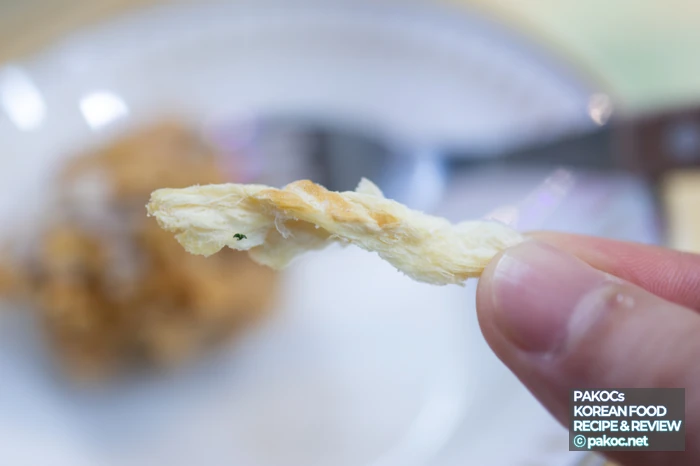 매콤한 청양먹태 맛의 조화