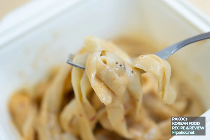 Comodidad de la pasta de 3 minutos