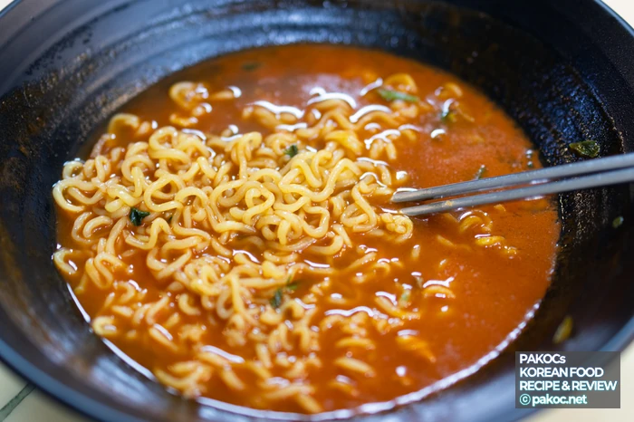 라면 맛 업그레이드 비교
