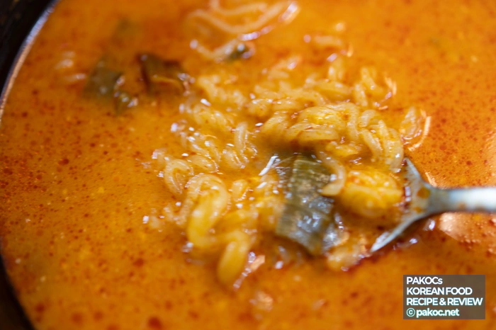 치즈 부대찌개 조리 후기