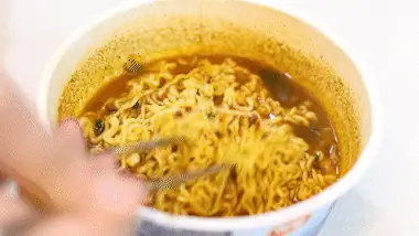 울릉도 얼큰 해장국 컵라면
