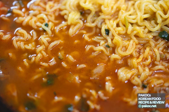 밀키트 유사 부대찌개면 이미지