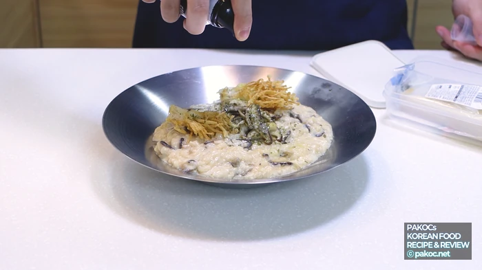 리조또 완성 비법 공유