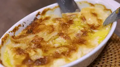 간단한 그라탕 요리 설명