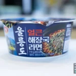 【韓国】セブンイレブン ウルルンドヘジャンククラーメン実食レビュー 로코노미 제철코어 트렌드 상품