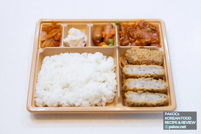 돈까스 제육 조화로운 맛