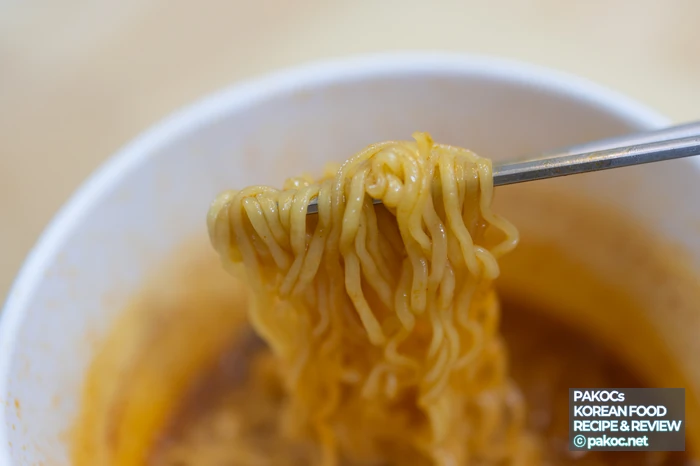 진한새우탕면 기대감 사진