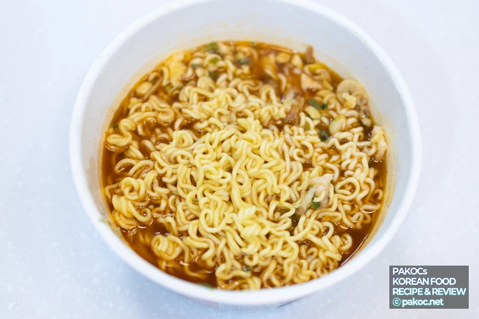대용량 컵라면 특징
