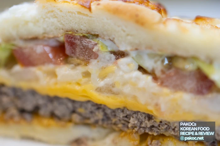 明確なコンセプトのバーガー