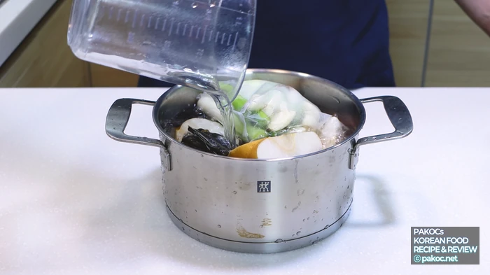 장조림 고기 조리 과정