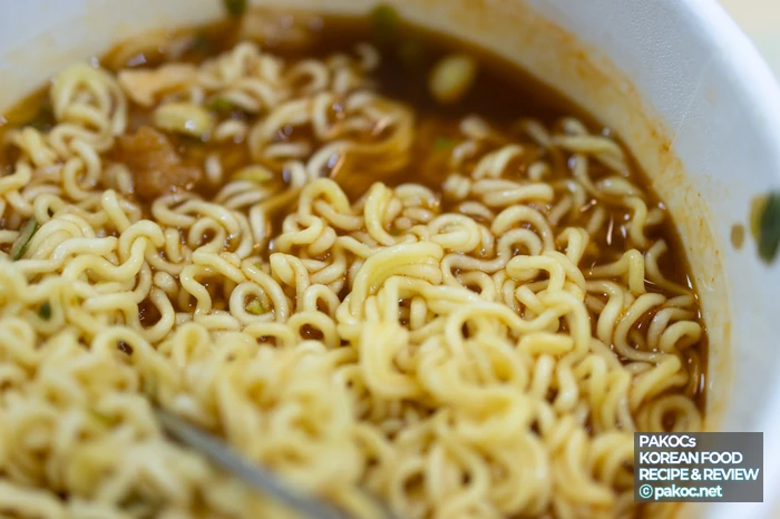 라면 맛 재구성 정보