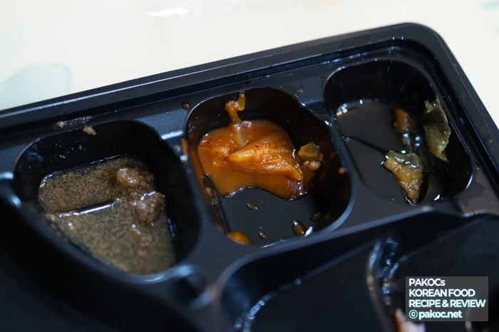 한식 도시락 구조 설명