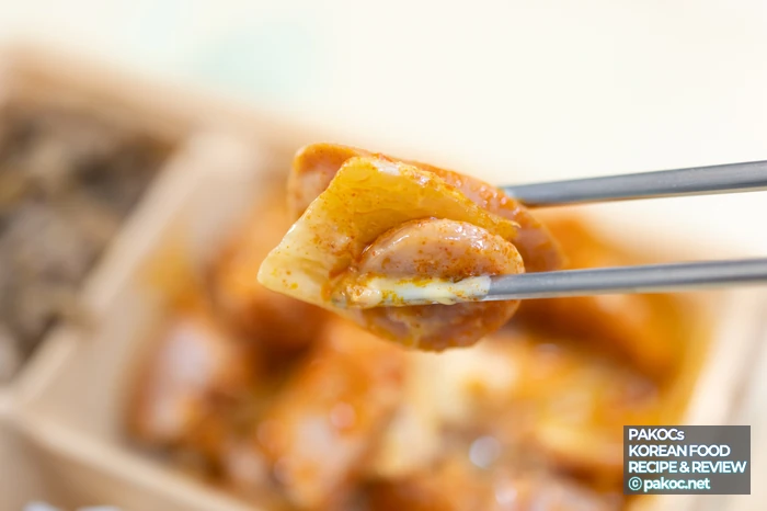 Comparing budae bokkeum flavors