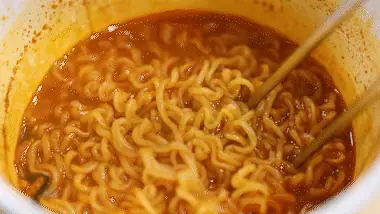 CU 치트키 라면 구성