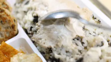 Menú que hace realidad el tteokbokki de caqui