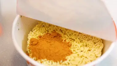 쯔양 기내식라면 구성 재료