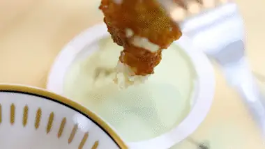 特製ニンニクソースの調和のとれた味