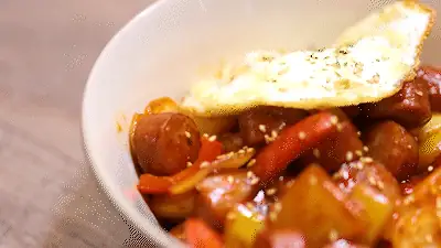 맛있는 혼밥 요리 사진