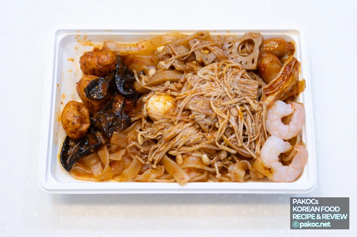 Sabor mala comida reconfortante tendencia producto popular
