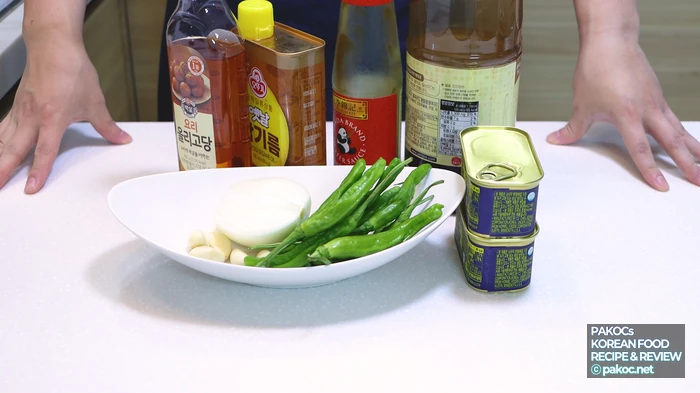 Ingredient prep in progress