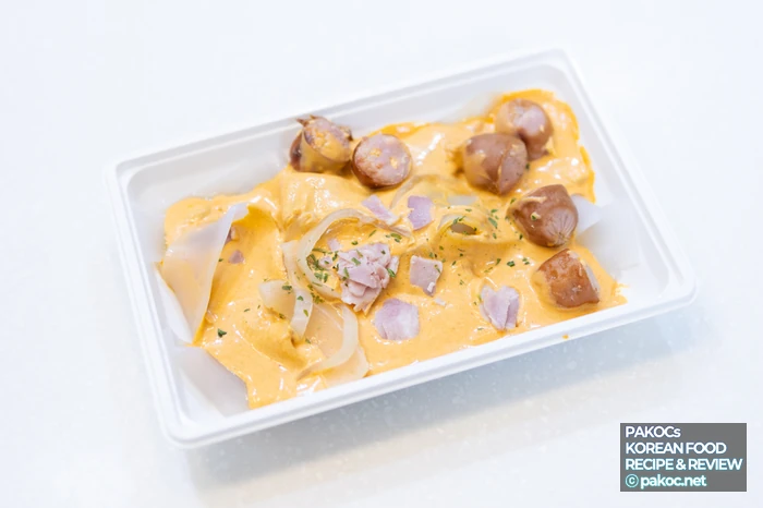 Cream curry glass noodles going viral on social media