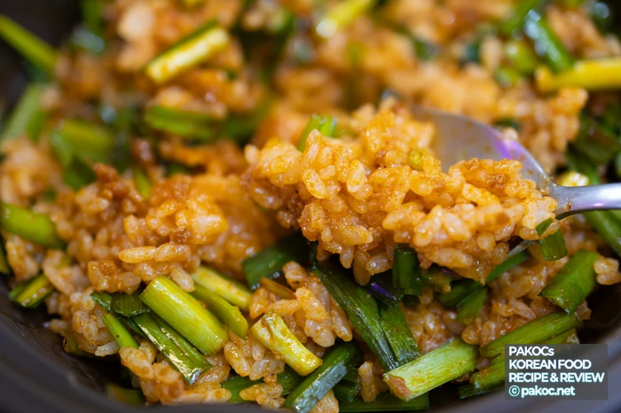 Crunchy geotjeori bibimbap