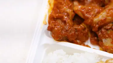 Composición de la lonchera de mesa saludable