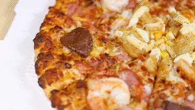 Pizza topping abundance emphasis