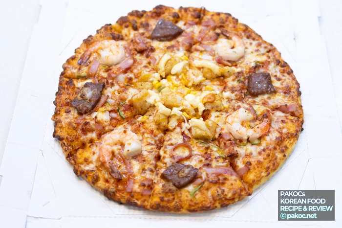 Musinsa collaboration pizza feature