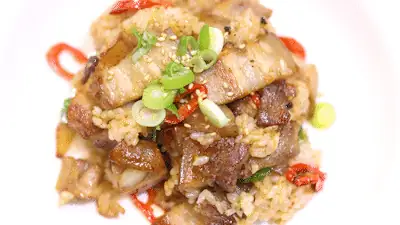 シャキッとした唐辛子 チャーハン材料